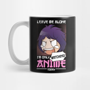 Leave Me Alone Anime Manga Cosplay Otaku Anime Mug